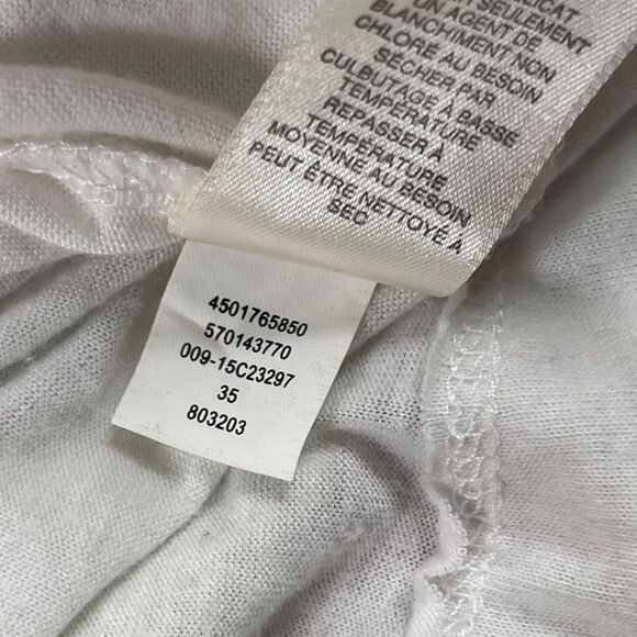 Chico's Top Womens 3 Multicolor Cheetah Floral Summer Surprise Mesh Overlay - Picture 16 of 16